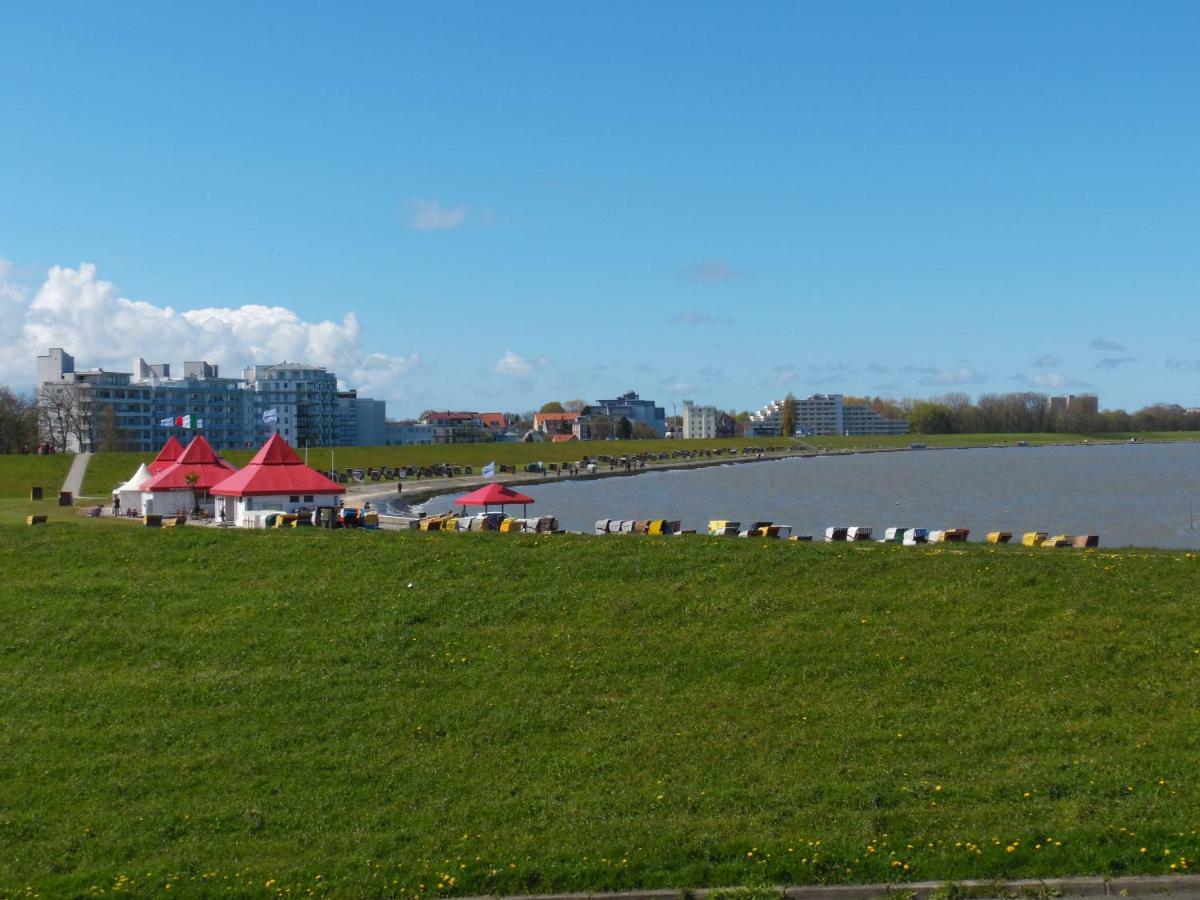 Ferienwohnung Beachhouse Cuxhaven Exterior foto